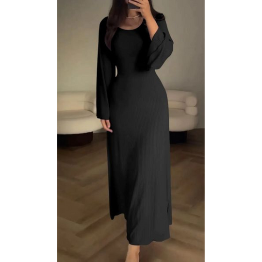 Heidi-Mode | Fließendes elegantes Maxikleid
