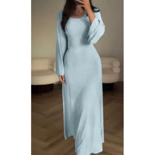 Heidi-Mode | Fließendes elegantes Maxikleid