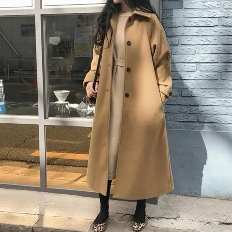 Heidi-Mode | Eleganzmischung Gürtelmantel Aus Wolle