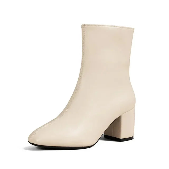 Heidi-Mode | Elegante High Heels Stiefel für Frauen