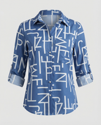 Heidi-Mode | Bluse mit Umlegekragen