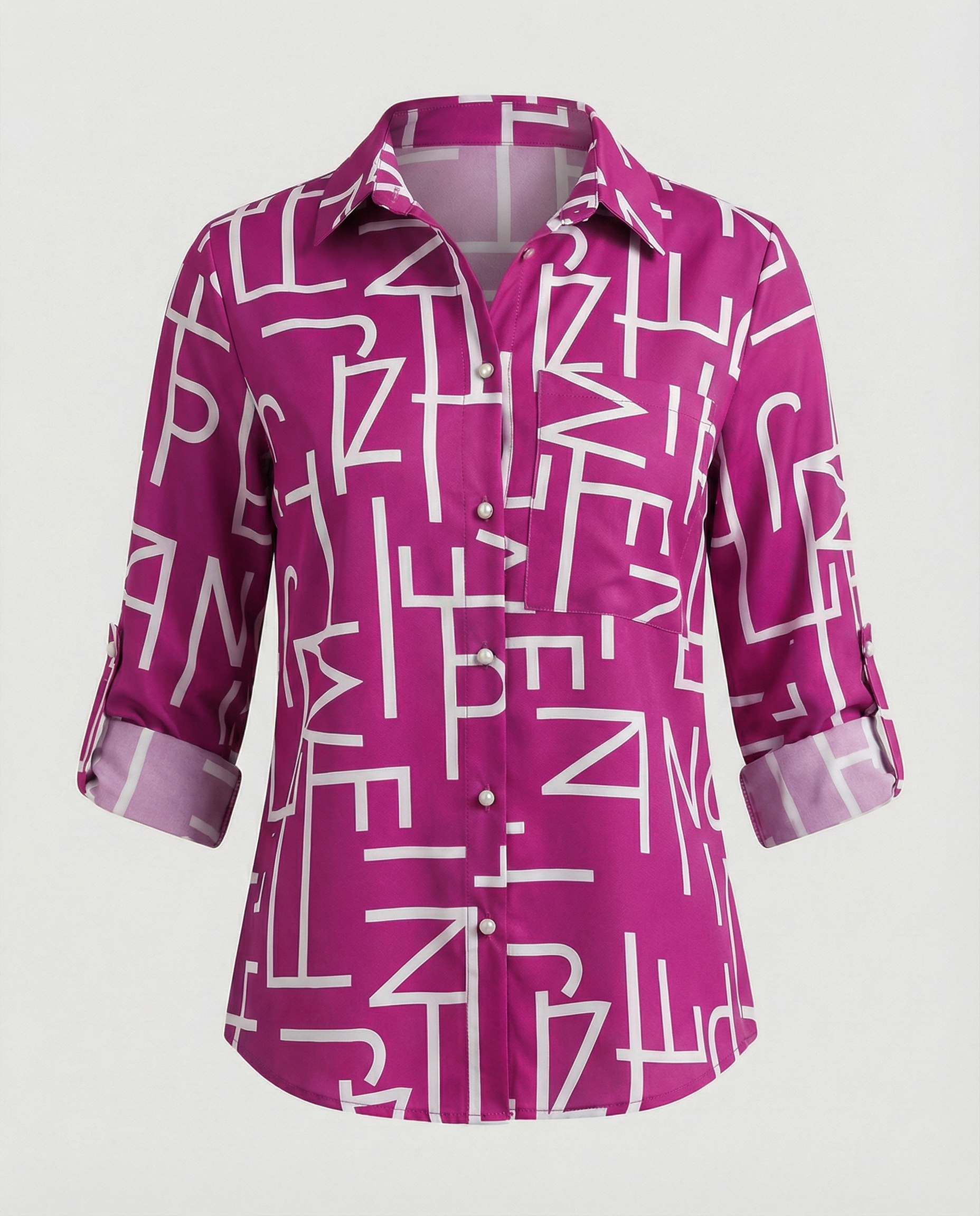 Heidi-Mode | Bluse mit Umlegekragen