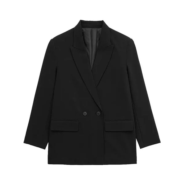 Heidi-Mode | Eleganter Blazer Mit Langen Ärmeln Und Strukturiertem Design