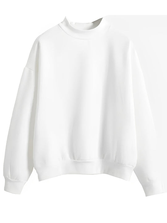 Heidi-Mode | Bequemer, lockerer Basic-Pullover