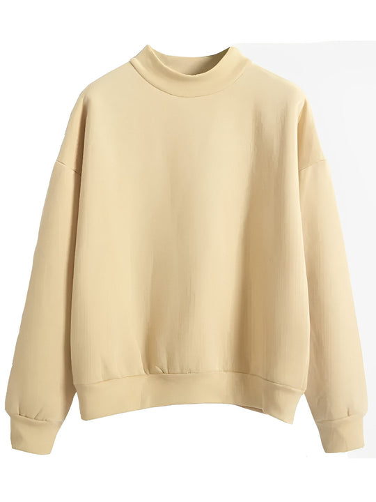 Heidi-Mode | Bequemer, lockerer Basic-Pullover