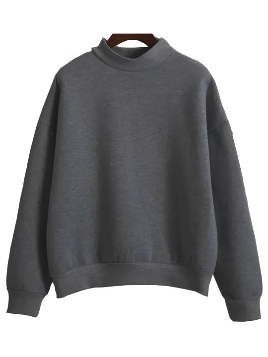 Heidi-Mode | Bequemer, lockerer Basic-Pullover