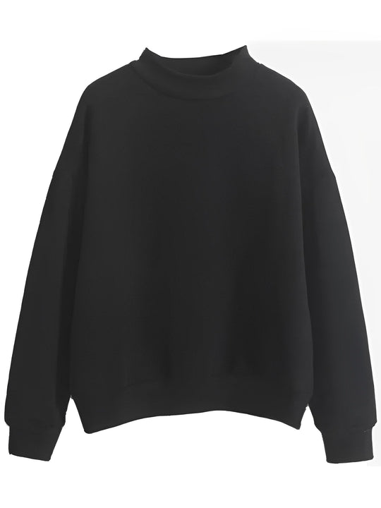 Heidi-Mode | Bequemer, lockerer Basic-Pullover