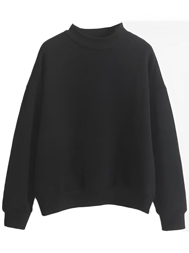 Heidi-Mode | Bequemer, lockerer Basic-Pullover