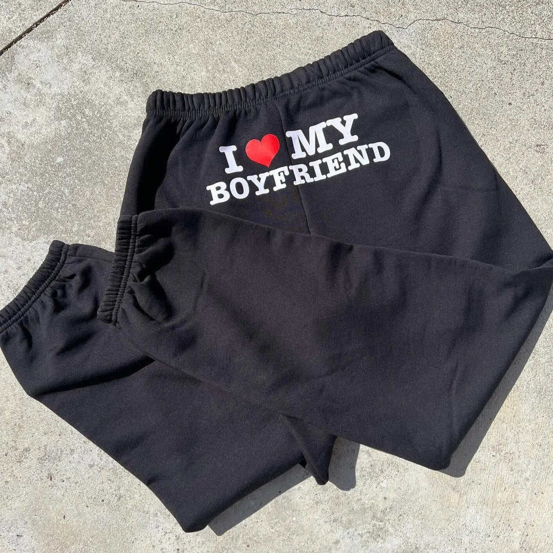 Heidi ™ | I Love My Boyfriend Jogginghose