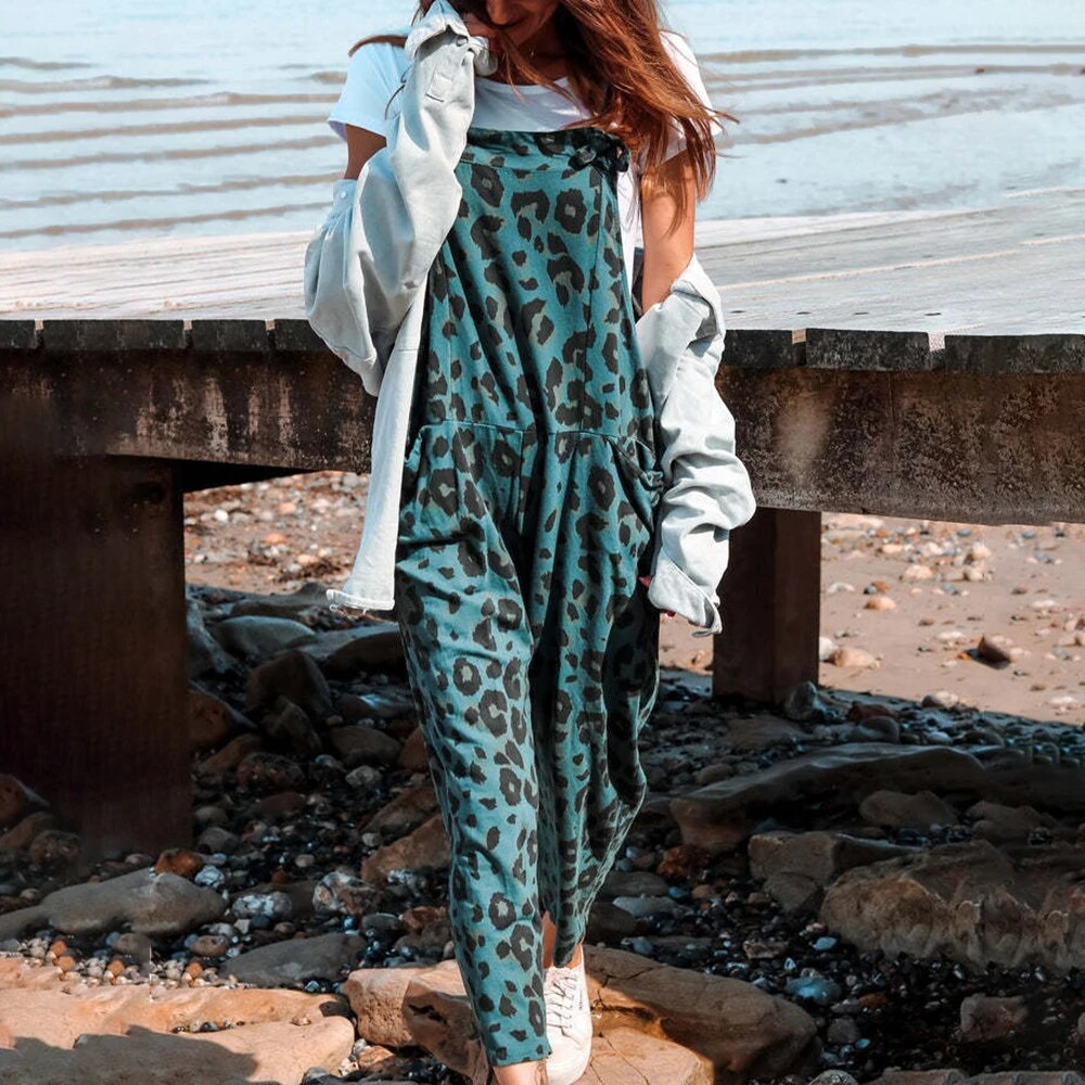 Heidi-Mode | Bedruckter Leoparden-Jumpsuit