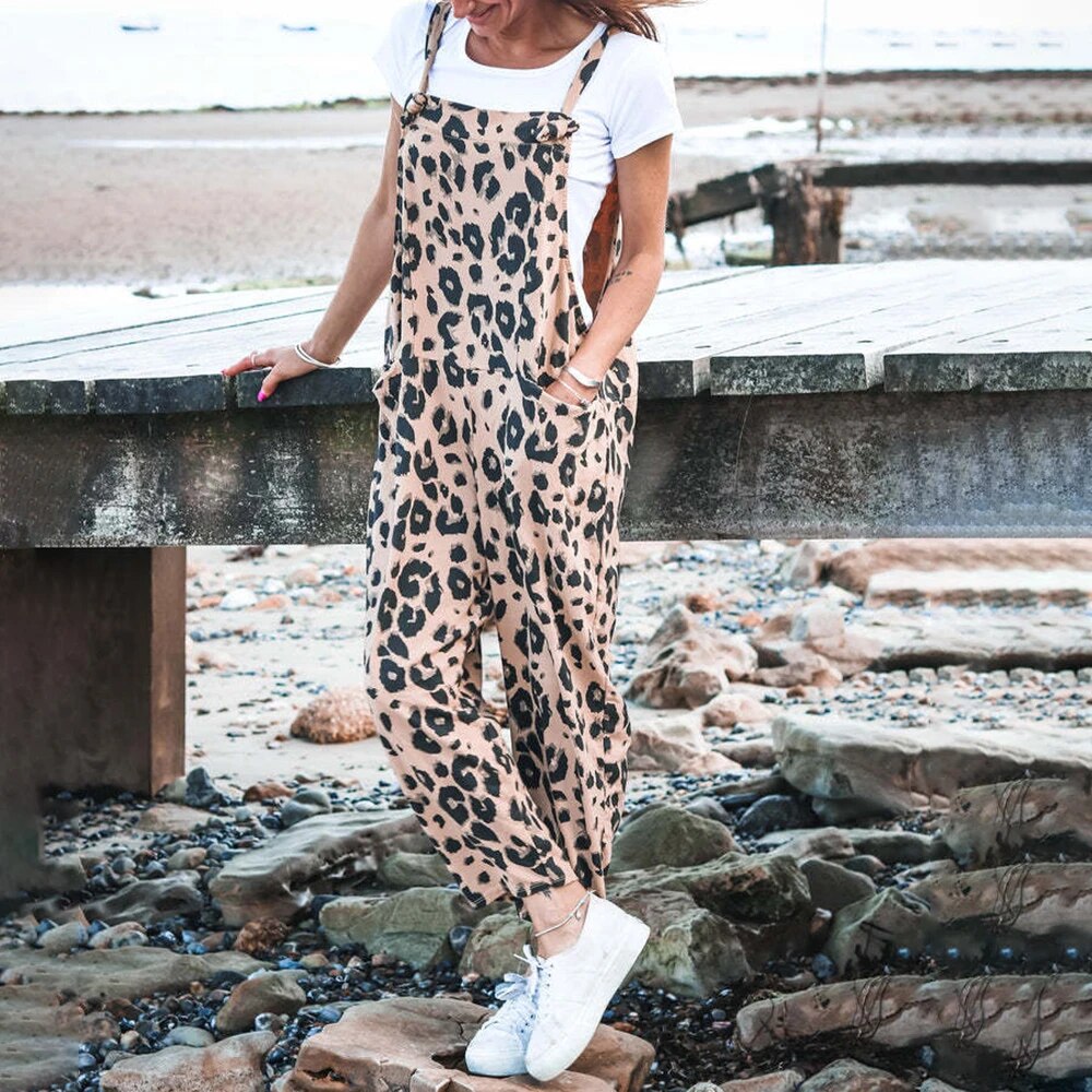 Heidi-Mode | Bedruckter Leoparden-Jumpsuit