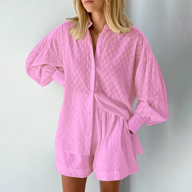 Heidi-Mode | Trendy Streetwear Set - Shirt + Shorts.