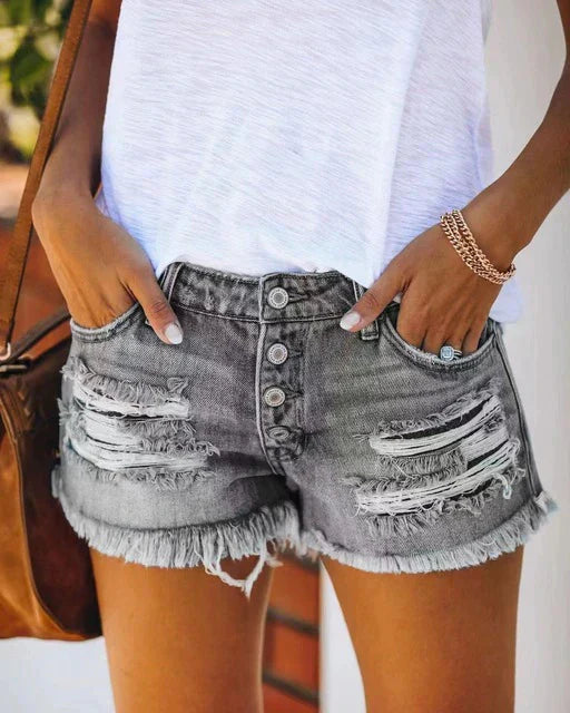 Legere Denim-Shorts für Frauen