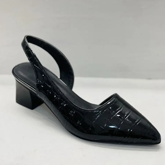 Heidi-Mode | Croco Style Pumps Instant Eleganz