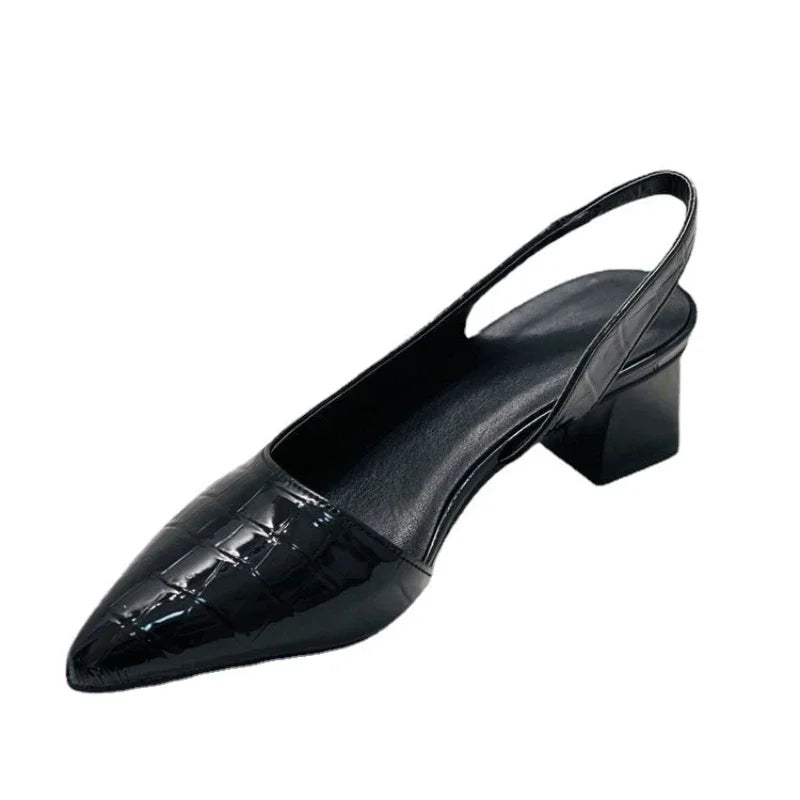Heidi-Mode | Croco Style Pumps Instant Eleganz