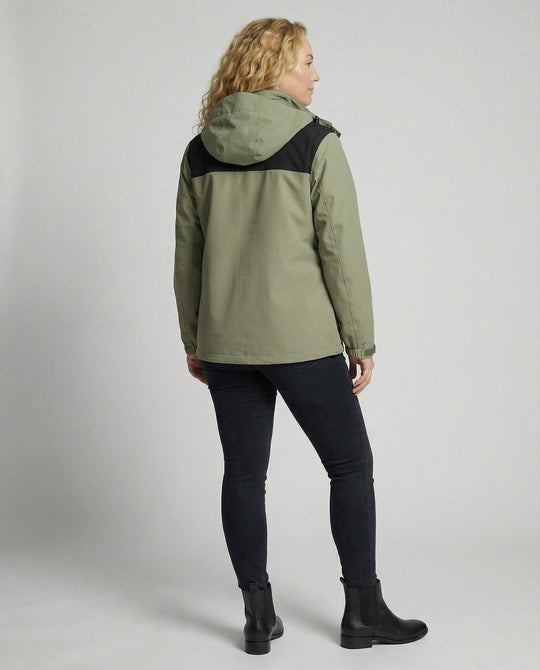 Warme Damen Winterjacke Fleece | Heidi-Mode