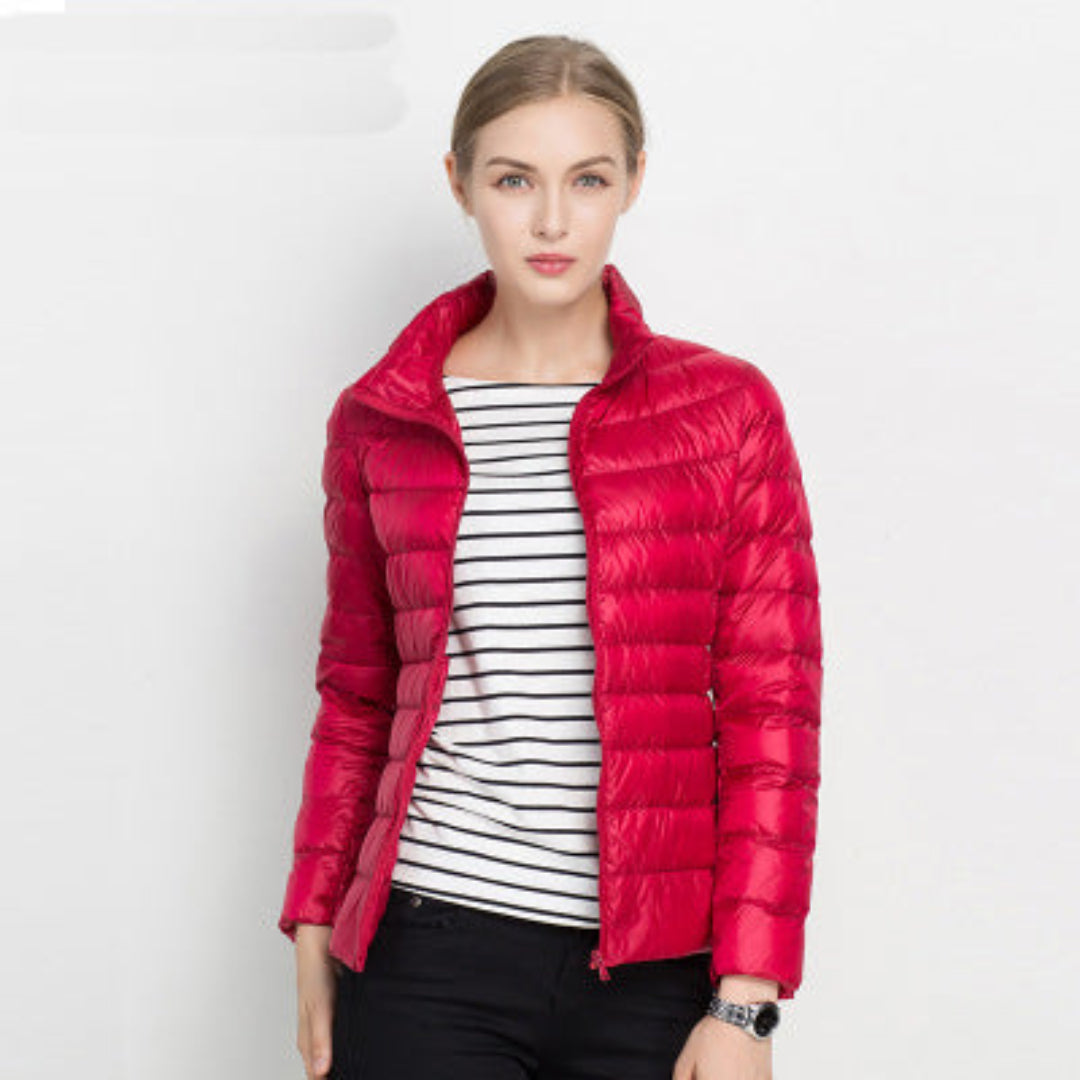 Heidi-Mode | Damen Langarm Steppwarm Winterjacke