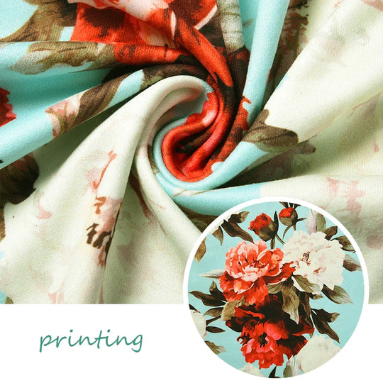 Zomer Bloemenprint Maxi Jurk van Blomster