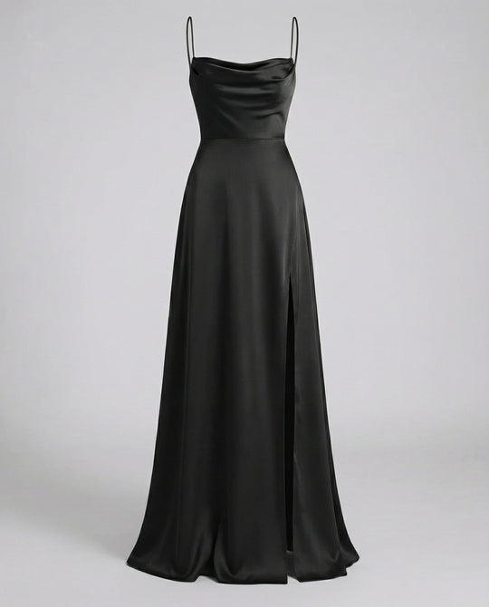 Elegantes Seiden Maxikleid Damen