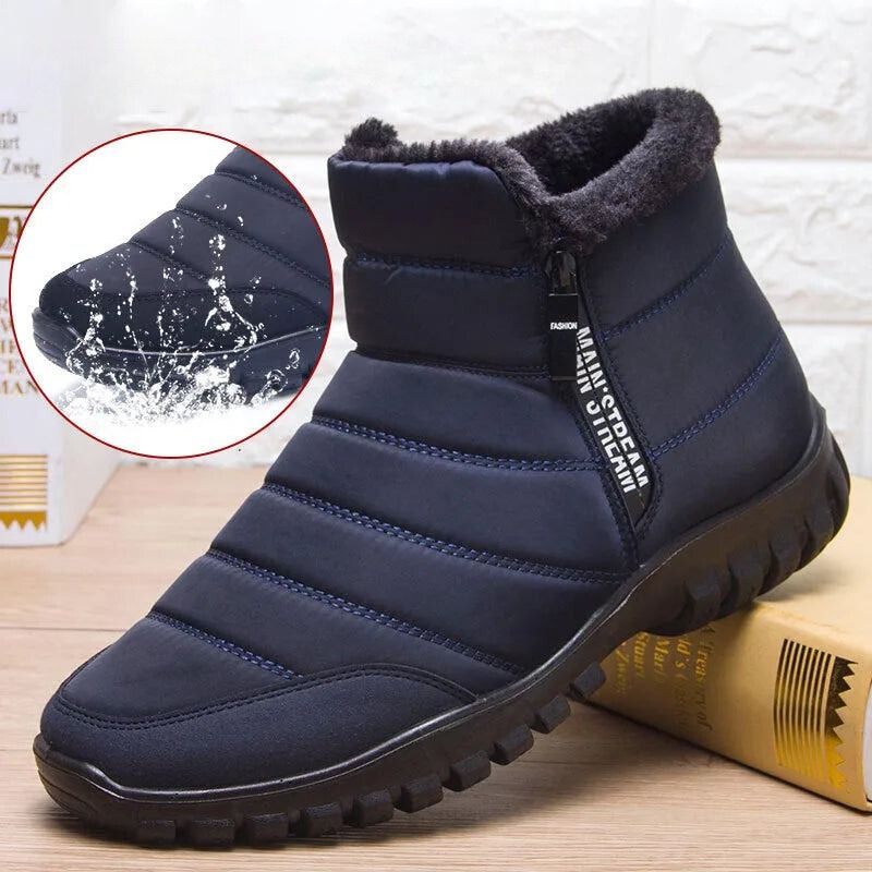 Wasserfeste Winterstiefel mit Reißverschluss