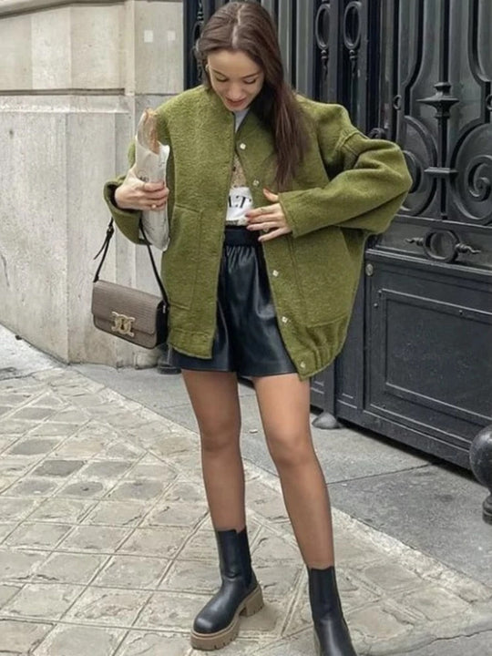 Heidi-Mode | Sportliche Bomber Jacke Damen