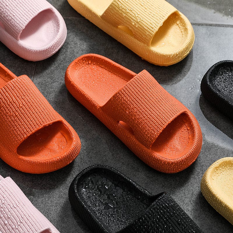 Heidi-Mode | Unisex Komfort Pantoletten Ultraleicht & Atmungsaktiv Sommer Hausschuhe