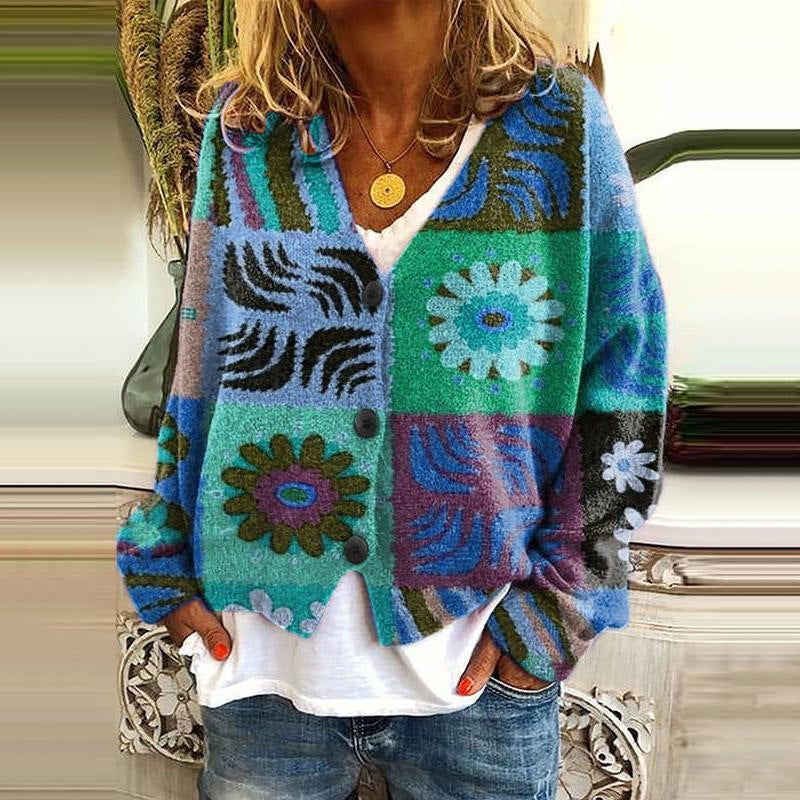 Heidi-Mode | Cardigans mit einzigartigem Aufdruck