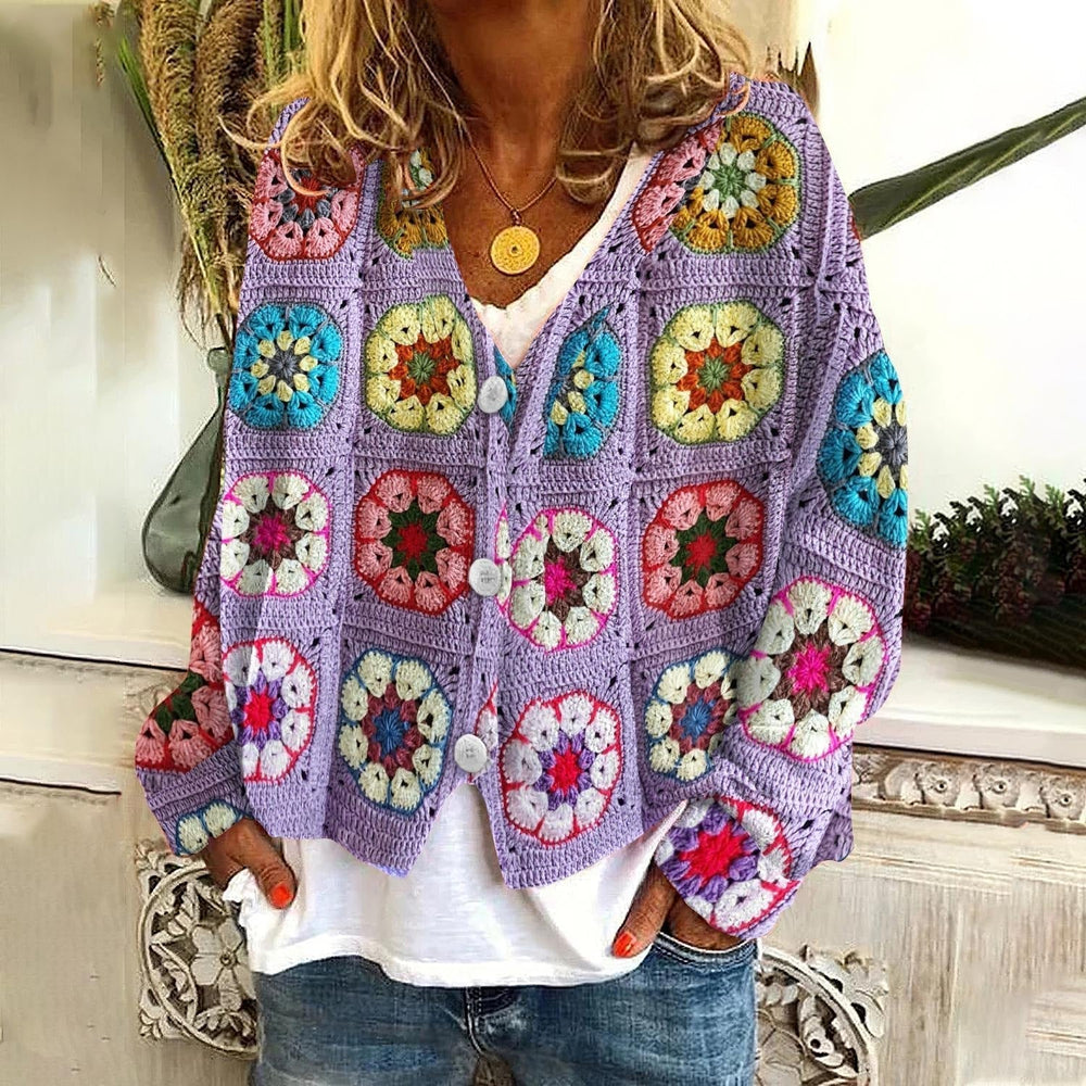 Heidi-Mode | Cardigans mit einzigartigem Aufdruck