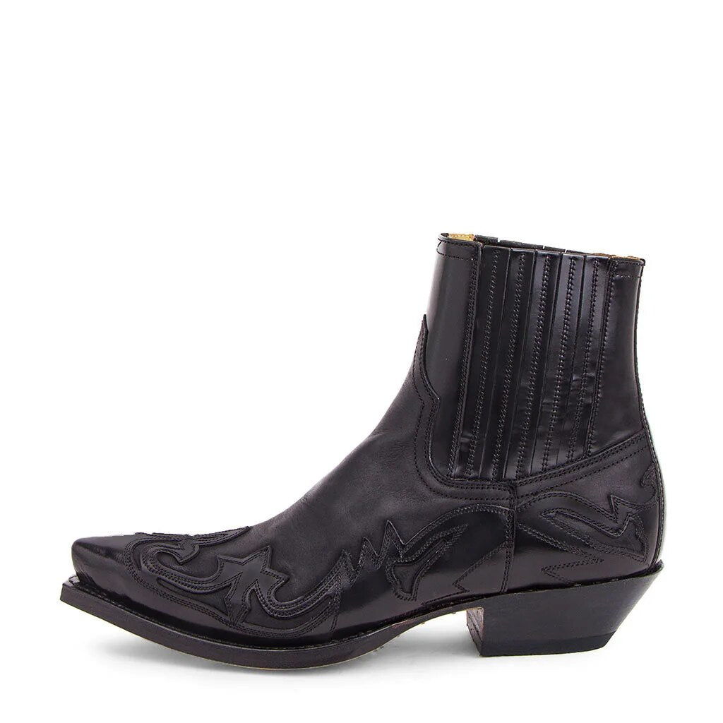 Heidi-Mode Cowboystiefel aus Westernleder