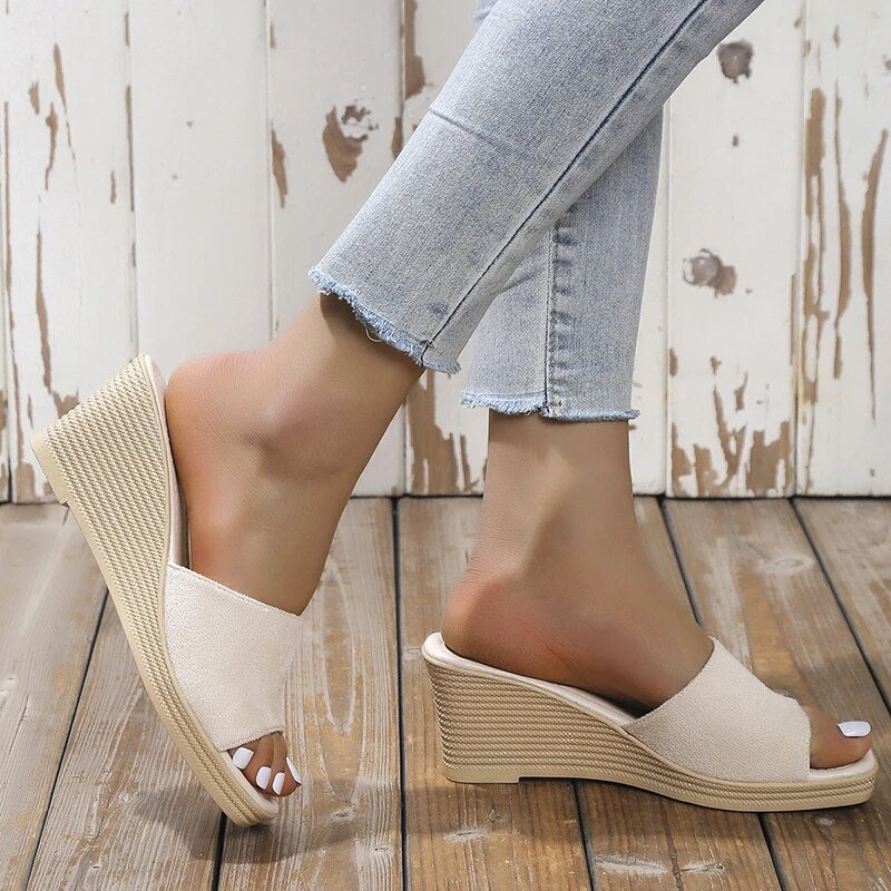 Heidi-Mode - Orthopädische Sandalen mit quadratischer Spitze