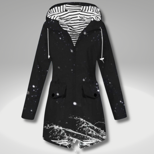Heidi-Mode | Elegante Wasserdichte Outdoor Regenjacke Für Frauen Perfekt Für Den Winter