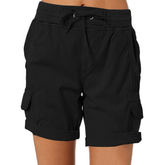 Elegante Shorts mit hoher Taille