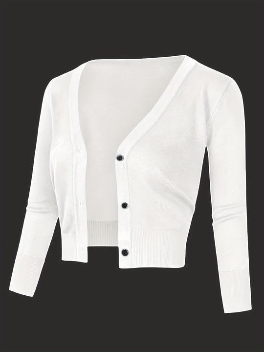 Heidi-Mode | Bolerojacke mit Knopfverschluss