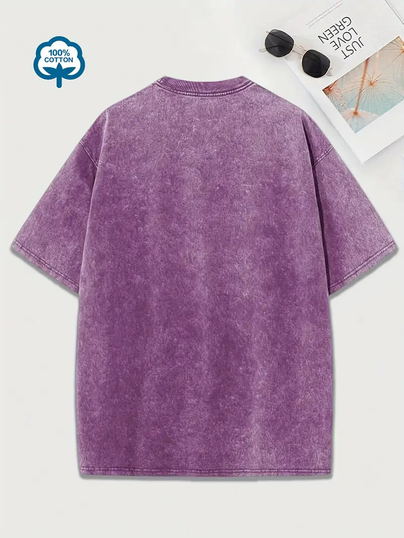 Heidi-Mode | Baumwoll-T-Shirt mit Rundhalsausschnitt