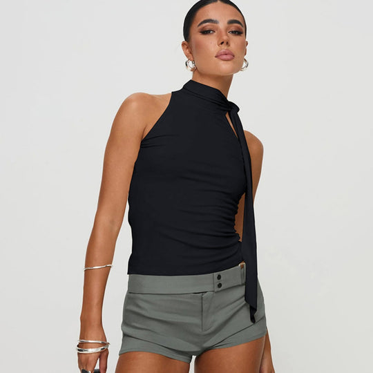 Heidi Mode | Riemen ärmellose kleine Weste