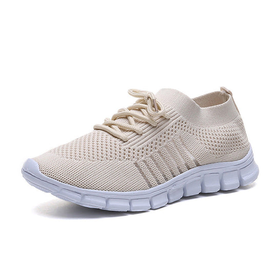 Heidi-Mode | Atmungsaktive Damensportschuhe mit Flachem Design aus Veganem Material