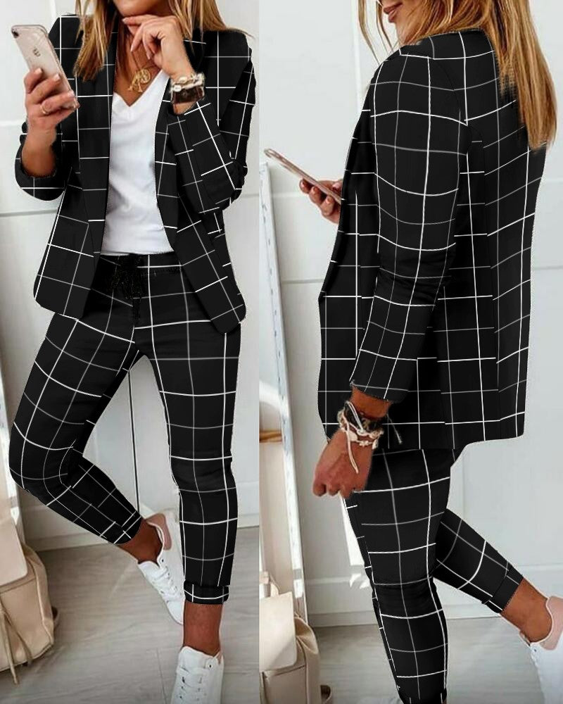 Heidi-Mode | Blazer und Hosenset für Damen