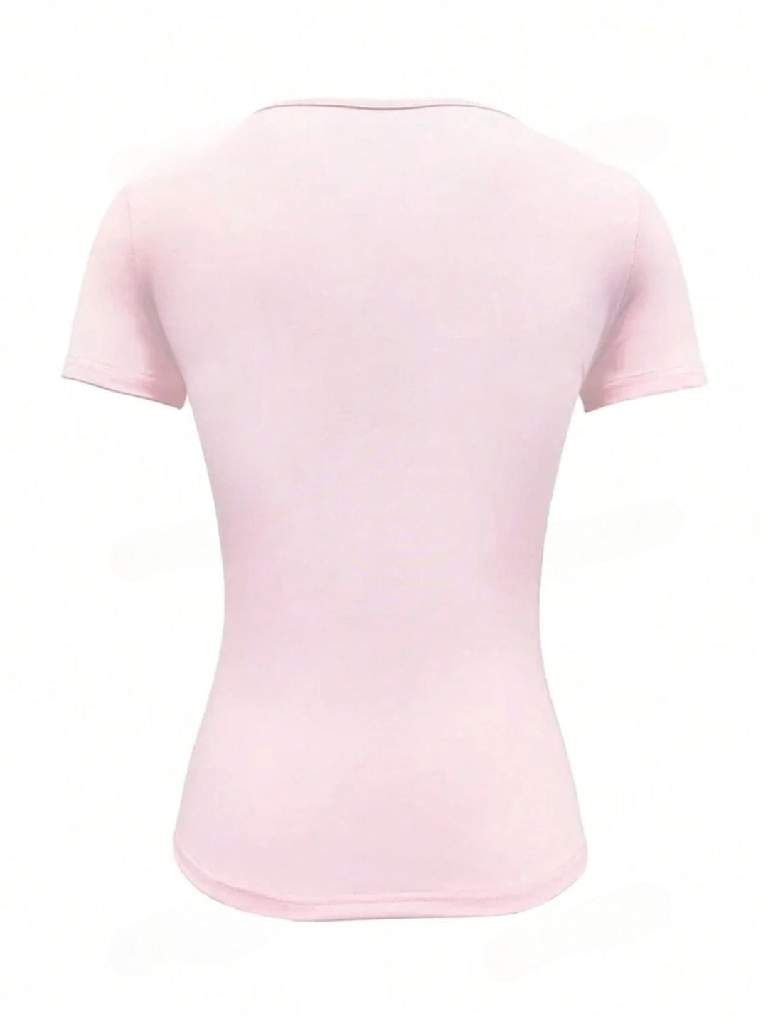 Heidi-Mode | Rundhalsausschnitt Kurzarm T-Shirt