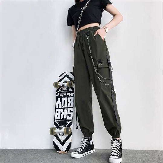 Heidi-Mode | Punk Haremshorts mit Taschen
