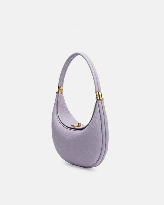 Heidi-Mode | Einfarbig Eleganter Halbmondförmiger Schultertasche