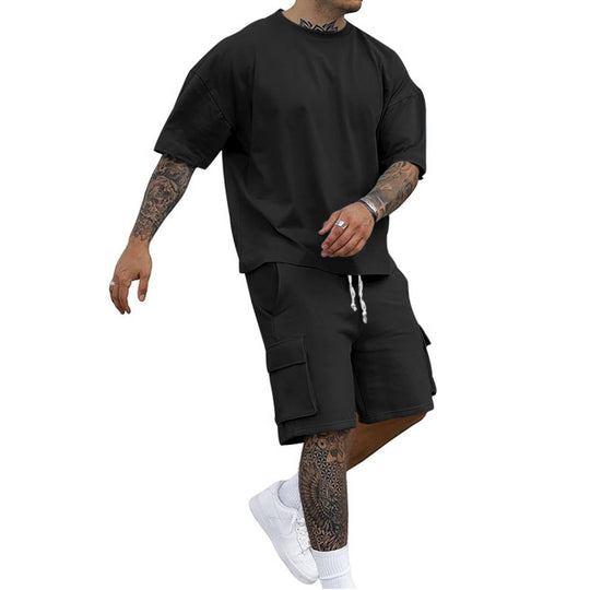 Heidi Mode | T-Shirt Werkzeugshorts Sportanzug