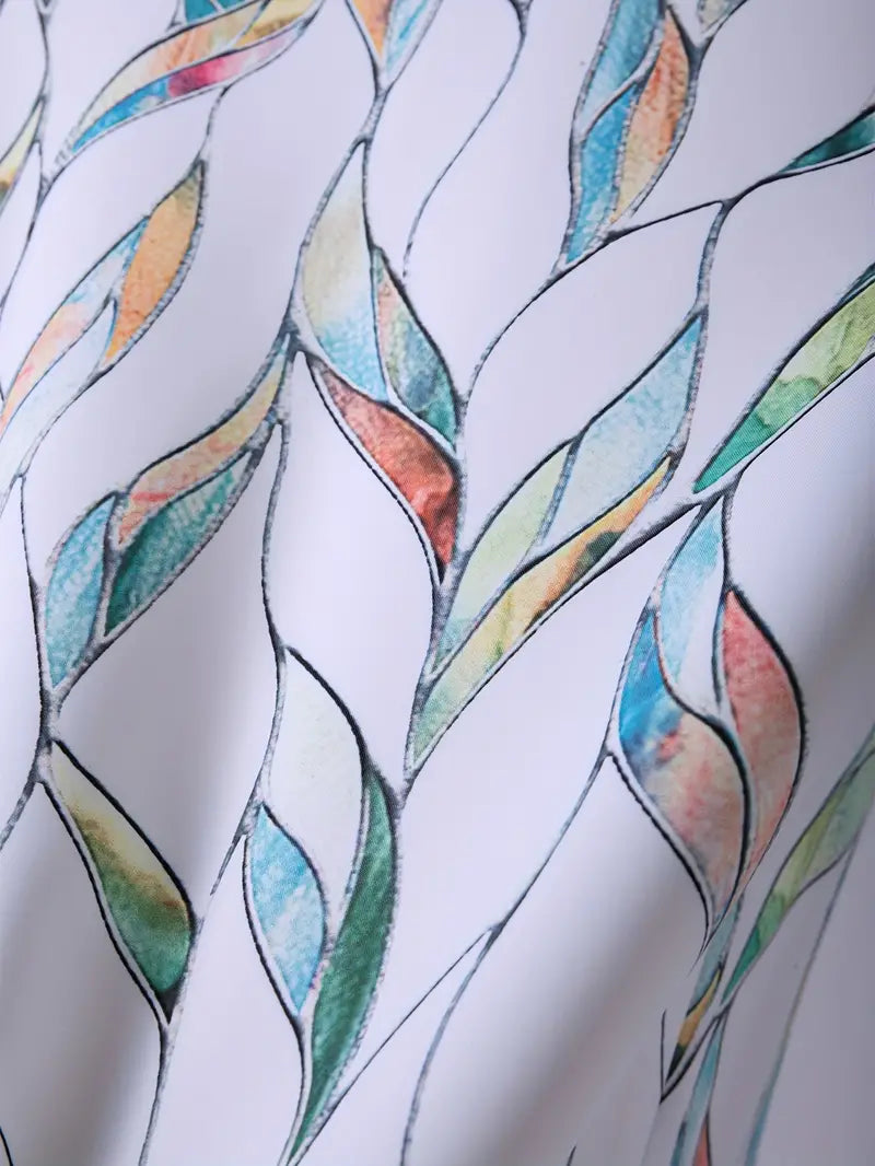 Heidi-Mode | Stilvolle Bluse mit Aufgedruckten Knöpfen