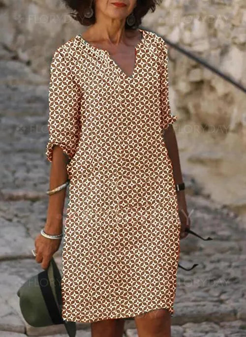 Heidi-Mode luftig lockere und sommerliche kleid