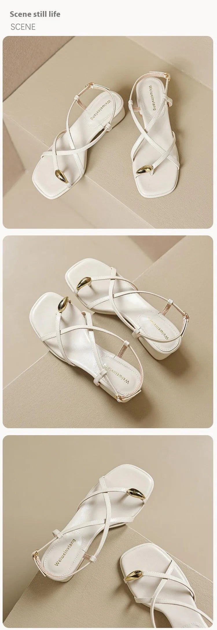 Heidi-Mode | Sandali Romani Flip-Flops