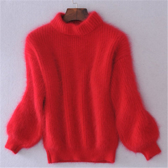 Heidi-Mode | Locker Gestrickter Pullover aus Wolle