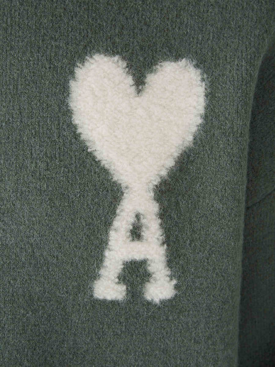✅ Heidi-Mode | Herzbestickter Damenpullover