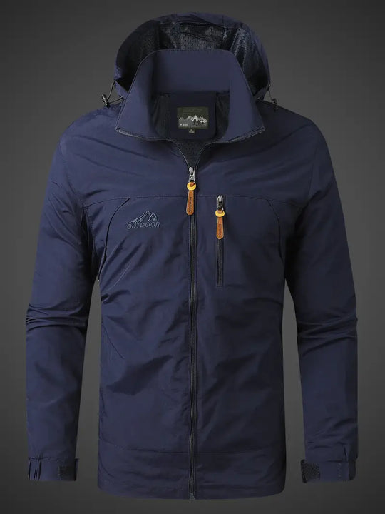 Heidi-Mode | Wasser und Winddichte Herren Outdoor Jacke für Alle Aktivitäten