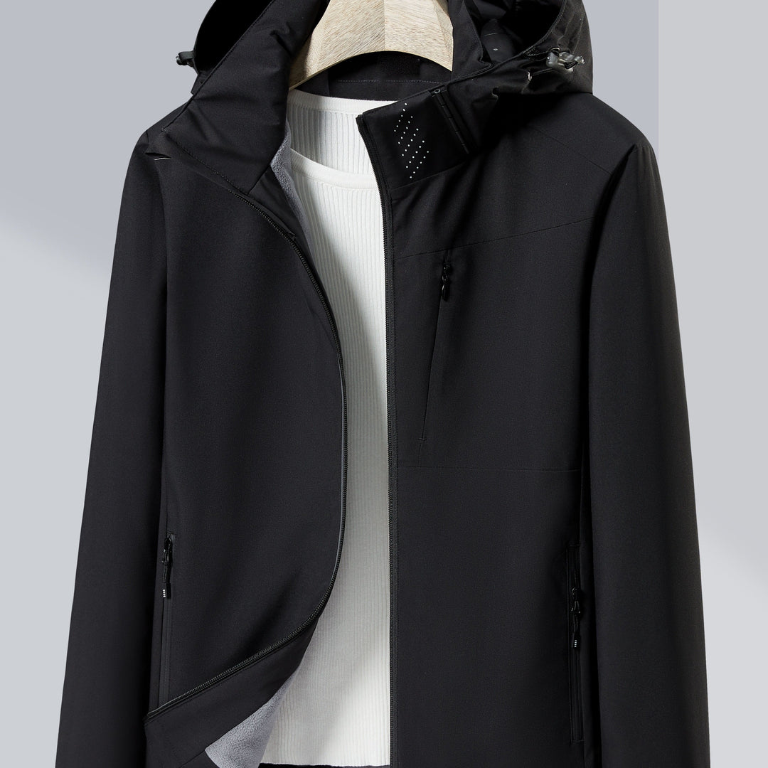 Heidi-Mode | Veste D'Extérieur Imperméable Et Coupe-Vent Avec Doublure Et Capuche En Polaire
