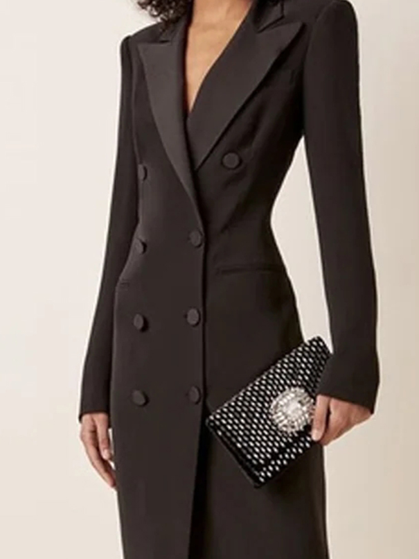 Heidi-Mode | Elegantes Kleid mit Jacke In Mehreren Lagen
