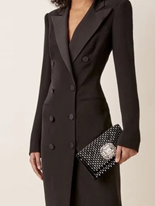 Heidi-Mode | Elegantes Kleid mit Jacke In Mehreren Lagen